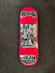 Heroin Skateboards - NH Allegory of Fear 9.5" Deck