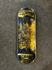 Heroin Skateboards - CQ Allegory of Fear 10" Deck