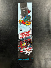 Board of Missoula - SSD x Stance Todd Bratrud Socks - Black