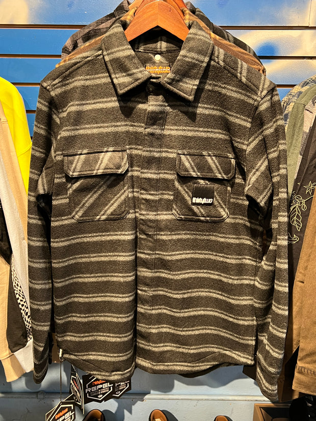 ThirtyTwo - Rest Stop Shirt - Black / Tan - Board Of Missoula