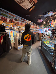 Board of Missoula - Sunset Fisheye Zip Hoodie - Black