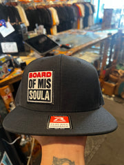 Board of Missoula - Vision Patch Trucker Hat - Black