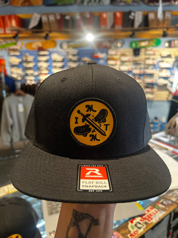 MSA - MITM Yellow Patch Trucker Hat - Black