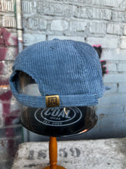 SOSS - Embroidered Cordoroy Hat - Blue