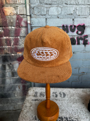 SOSS - Embroidered Cordoroy Hat - Camel