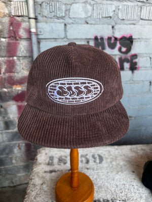 SOSS - Embroidered Cordoroy Hat - Brown