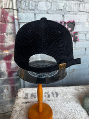 SOSS - Embroidered Cordoroy Hat - Black