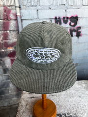 SOSS - Embroidered Cordoroy Hat - Green