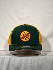 MSA- Madness In The Mountain Trucker Hat - Green / Yellow