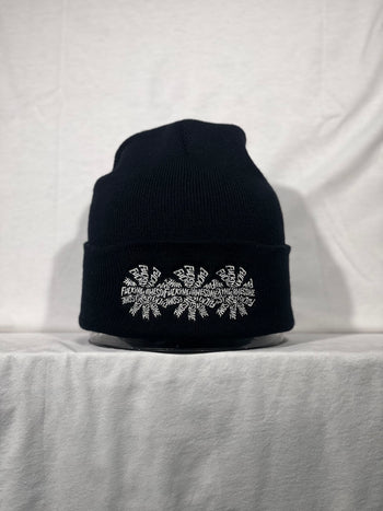 Fucking Awesome - Spiral Cuff Beanie - Black