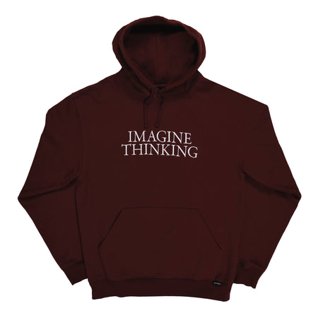 Quasi - Imagine Thinking Hoodie - Maroon