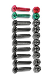 Jacuzzi Unlimited - Dark Wave 1" Phillips Hardware - 10 Pack