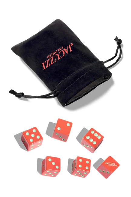Jacuzzi Unlimited - Snake Eyes Loaded Dice - Salmon