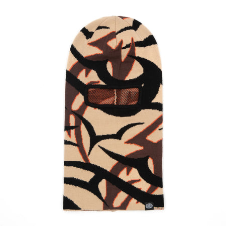Corduroy - Tribal Camo Ski Mask - Khaki