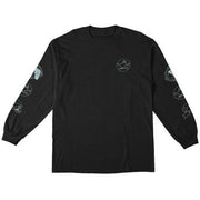 Krooked - Trinity Long Sleeve T-Shirt - Black