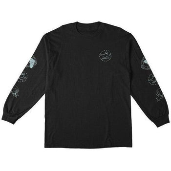 Krooked - Trinity Long Sleeve T-Shirt - Black