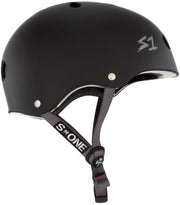 S1 Helmet Co - Lifer Helmet -  Black Matte / Grey Straps
