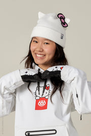 686 - Women's Hello Kitty Beanie - White