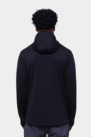 686 - Men's Mission Grid Fleece Hoody - Black