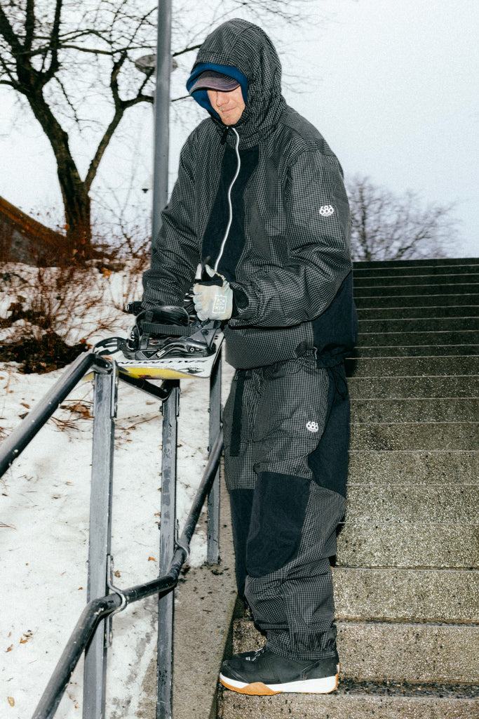 686  ANORAK JACKET BLACK GRID Mサイズ M3WN136_BLCB_2_17de2511-767e-