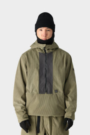 686 - Men's Ghost 2.5L Anorak - Sage Corduroy Colorblock