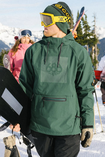 686 - Waterproof Hoody - Moss Green