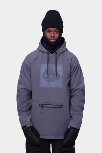 686 - Men's Waterproof Hoody - Rhino Grey