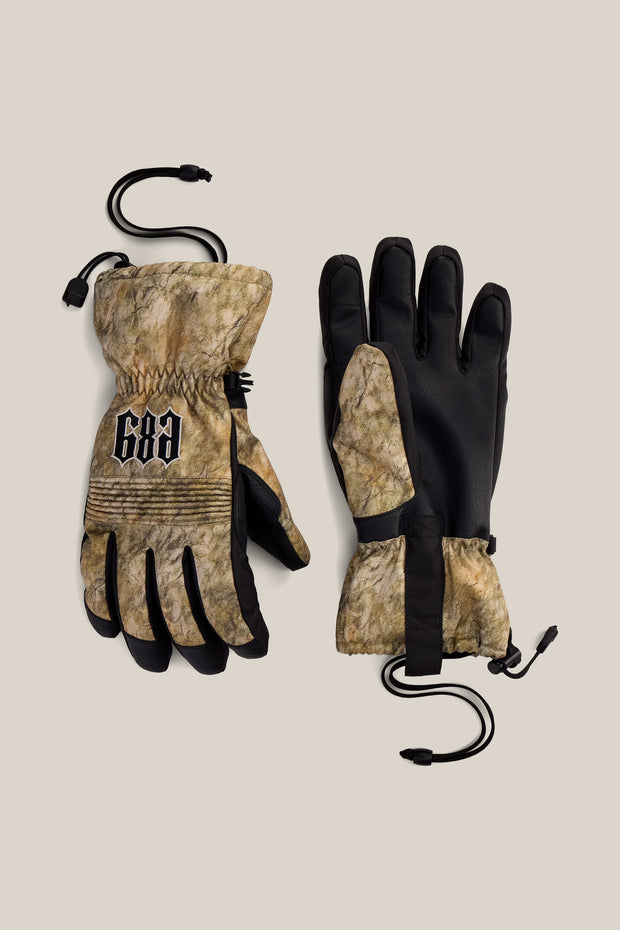686 - Mens Lander Glove - Khaki Grunge