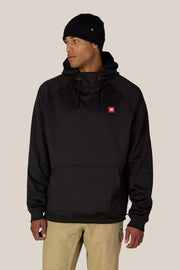 686 - Mens Bonded Fleece Hoody - Black Red
