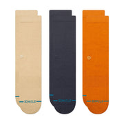 Stance - Icon Crew 3 Sock Pack - Sand