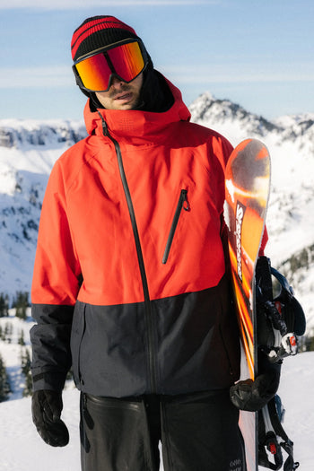 686 - Hydra Thermagraph Jacket - True Red Colorblock