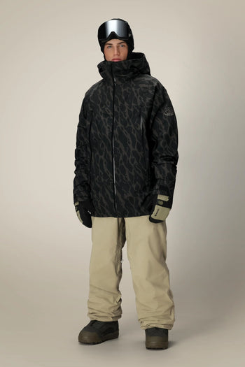 686 - Smarty 3-in-1 Rodeo 3L Jacket - Black Fracture Print