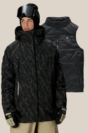 686 - Smarty 3-in-1 Rodeo 3L Jacket - Black Fracture Print