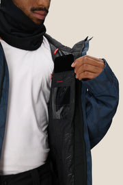 686 - Foundation Insulated Jacket - Navy Fractured Colorblock