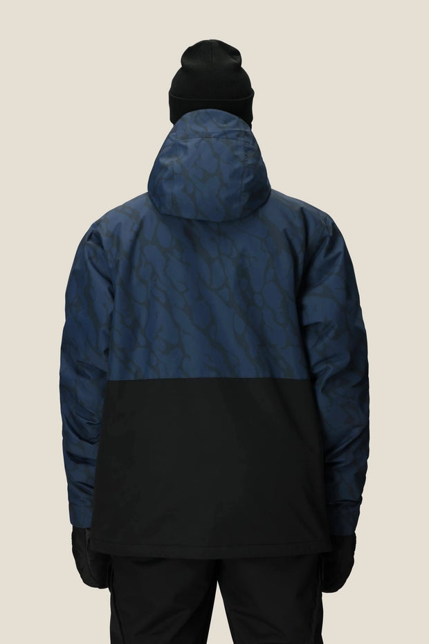 686 - Foundation Insulated Jacket - Navy Fractured Colorblock 686 - Foundation Insulated Jacket - Navy Fractured Colorblock