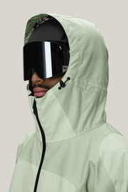 686 - Mens Double H Jacket - Huf Green Colorblock