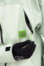 686 - Mens Double H Jacket - Huf Green Colorblock