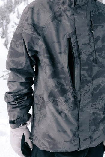 686 - Mens Gore-Tex Core Shell Jacket - Charcoal Hemisphere