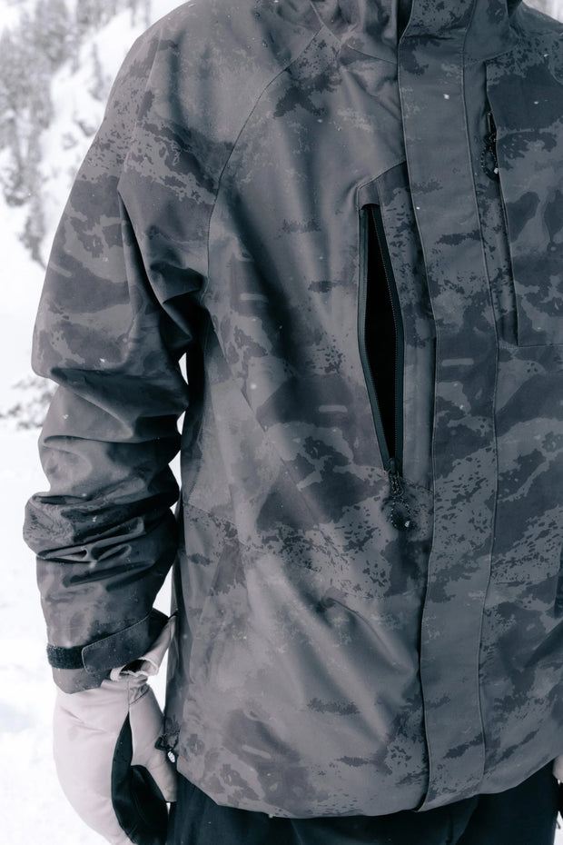 686 - Mens Gore-Tex Core Shell Jacket - Charcoal Hemisphere