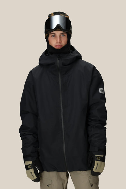 686 - GLCR Gateway Shell Jacket - Black - Board Of Missoula