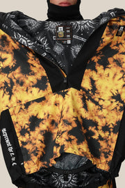 686 - Mens Shell Anorak - Sublime Orange Tie Dye