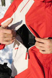 686 - 2002 X3 Jacket - True Red Colorblock