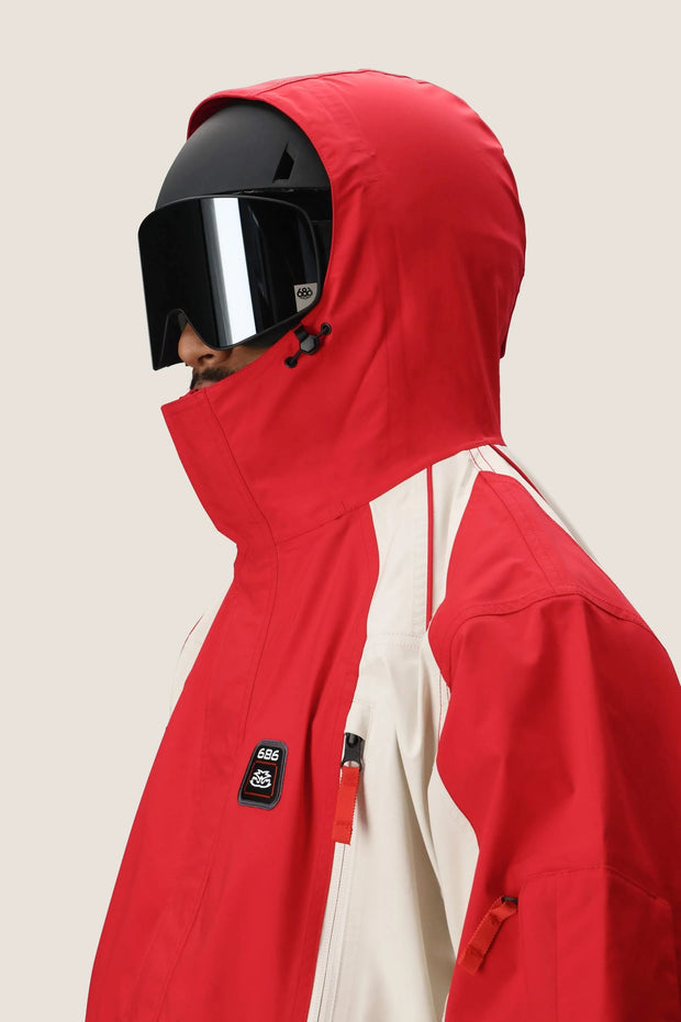 686 - 2002 X3 Jacket - True Red Colorblock – Board Of Missoula 686 - 2002 X3 Jacket - True Red Colorblock – Board Of Missoula