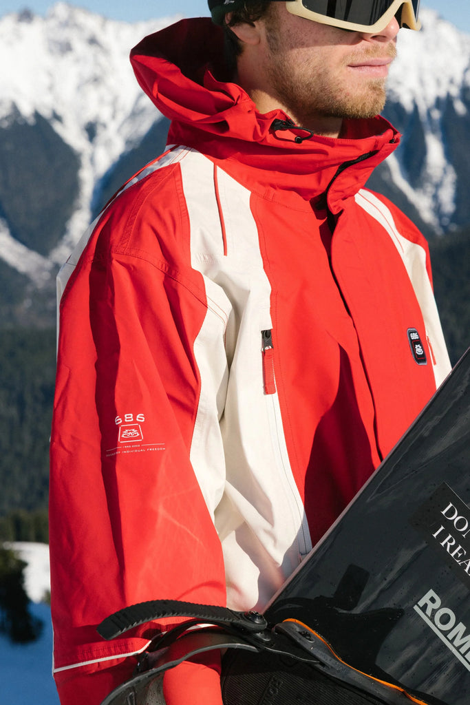 686 - 2002 X3 Jacket - True Red Colorblock – Board Of Missoula 686 - 2002 X3 Jacket - True Red Colorblock – Board Of Missoula