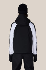 686 - Womens Hologram Shell Jacket - Black White Colorblock