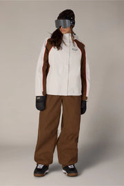 686 - Womens Hologram Shell Jacket - Limestone Colorblock