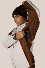 686 - Womens Hologram Shell Jacket - Limestone Colorblock