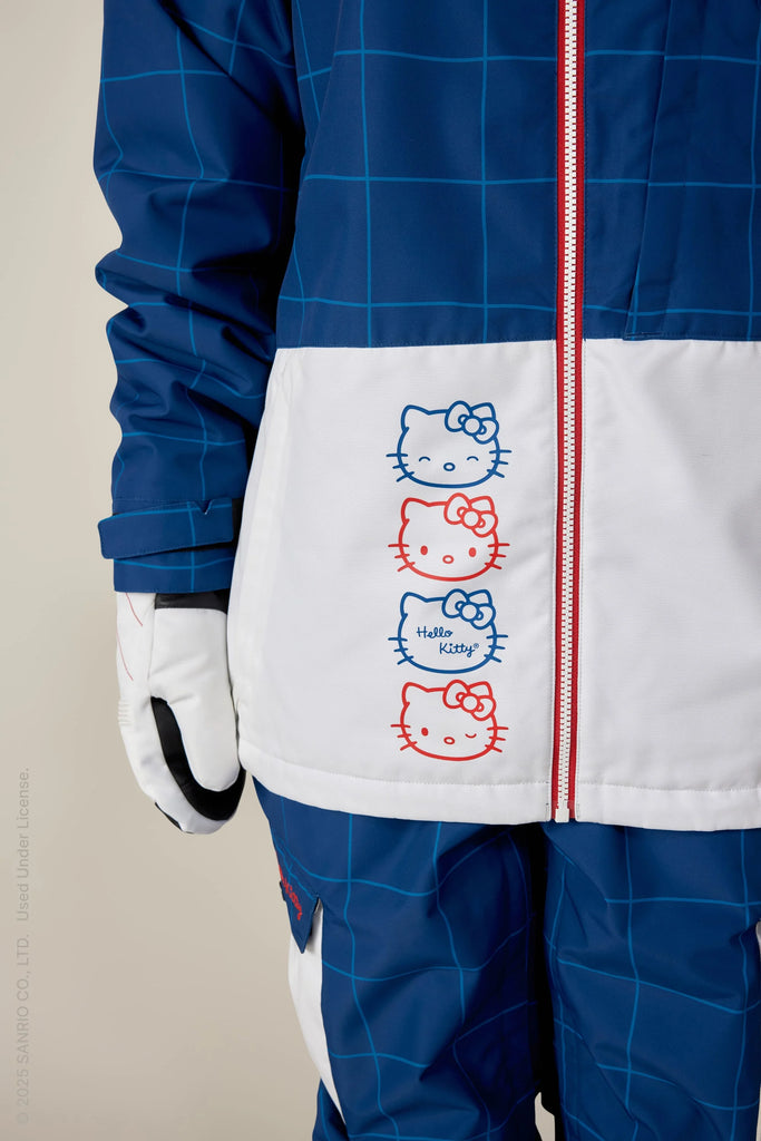 686 - Women's Athena Insulated Jacket - Hello Kitty Grid