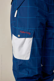 686 - Women's Aura Insulated Cargo Pant - Hello Kitty Grid Colorblock