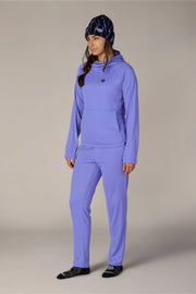 686 - Womens Mission Grid Fleece Hoody - Alpenglow Blue